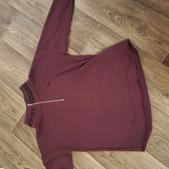 Large PINK maroon pullover - Picture 2 of 2